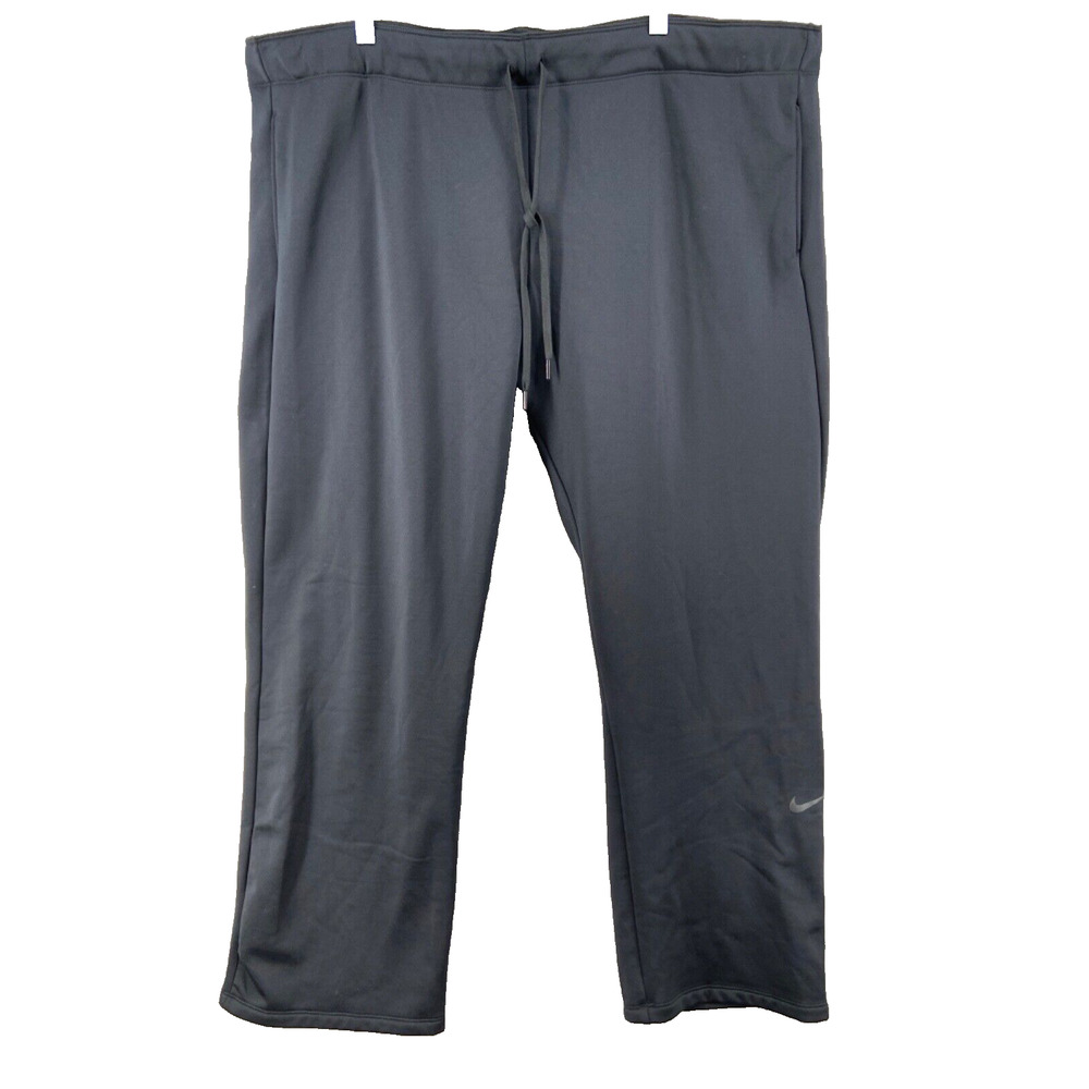NWT Nike Pants Womens 2X Therma Black Training Performance Athletic A02223-010